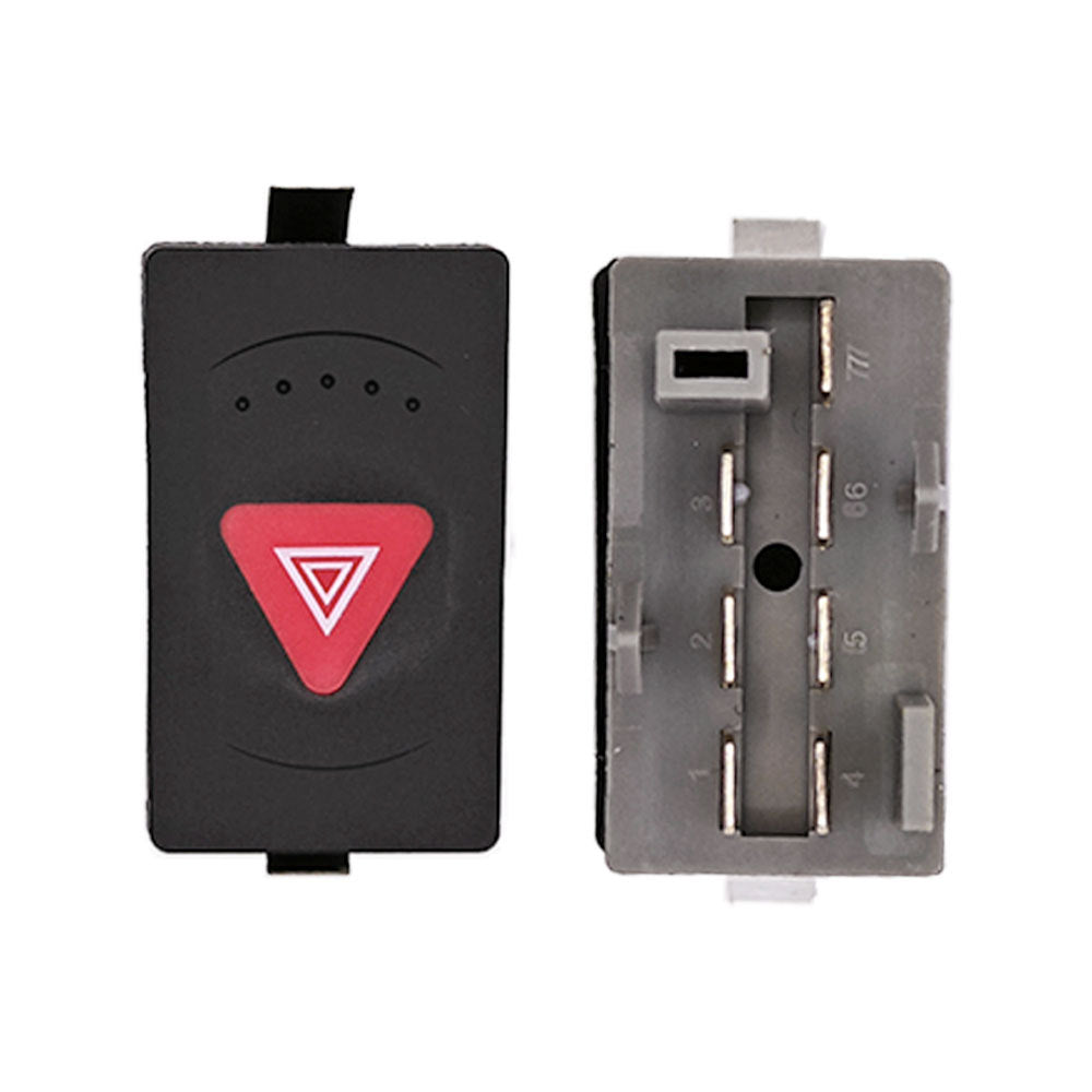 Hazard Warning Switch 3B0953235D Compatible with Volkswagen Passat 1998-2005