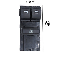 Power Window Switch 6RF959858C / 6RF959858C2015, Compatible with Volkswagen, 2015-2022