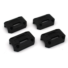 Universal Motorcycle Crash Bar Protection Blocks Engine Guard Slider Bumper Protector 22mm 25mm 28mm Black