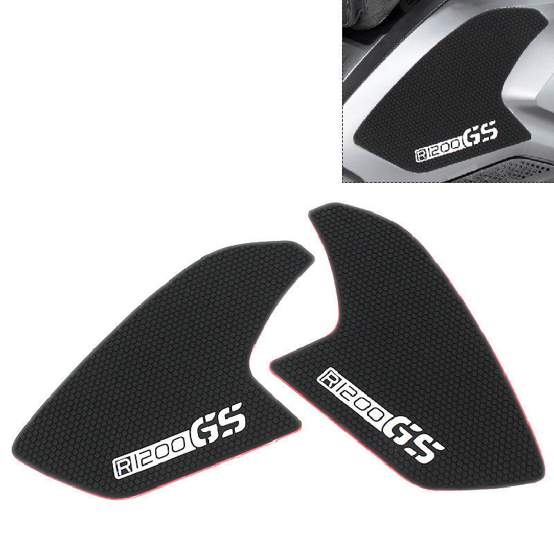 Fuel Tank Side Knee Grip Pads Compatible with BMW R1200GS LC 2013-2018 Non-Adventure Black