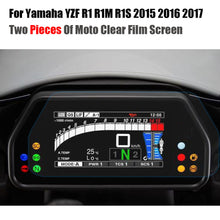 Dashboard Screen Protector Film Compatible with Yamaha YZF-R1 R1M R1S MT-10 SP Tracer 900 GT Clear 2PCS