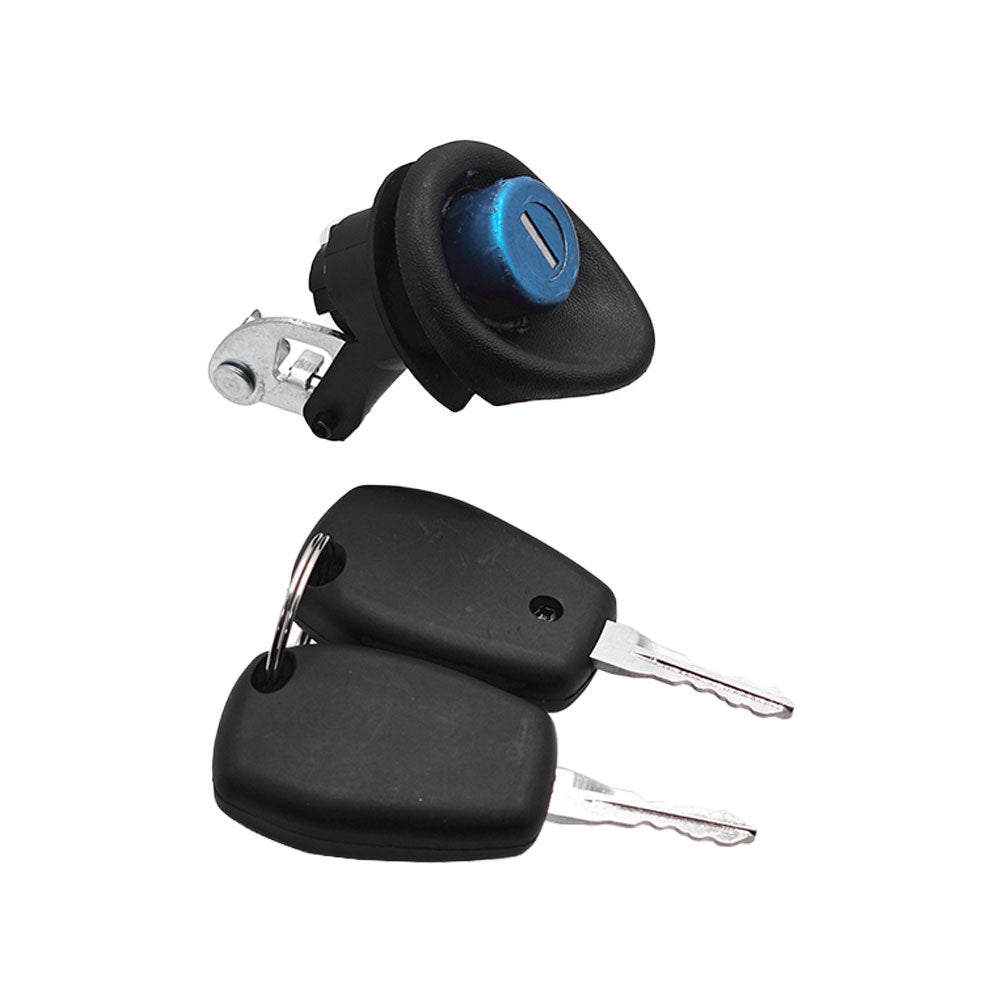 Tailgate Lock Barrel with Keys 7701367940 Compatible with Renault Twingo Dacia Logan