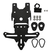 Short Tail License Plate Holder Compatible with Yamaha XSR155 2019-2022 Aluminum Fender Eliminator Bracket