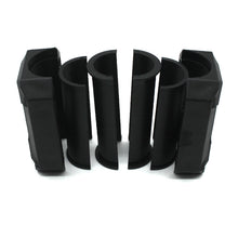 Universal Motorcycle Crash Bar Protection Blocks Engine Guard Slider Bumper Protector 22mm 25mm 28mm Black