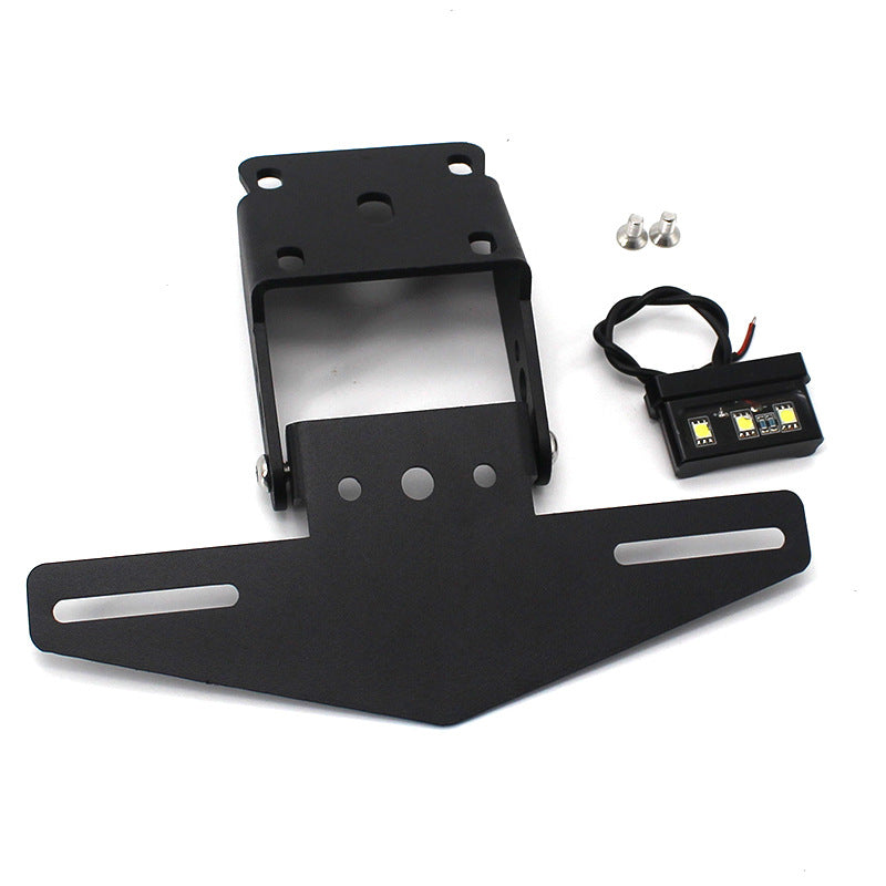 KTM Duke 390 / Duke 250 / RC390 2017-2019 Short Tail License Plate Holder with Light – Fender Eliminator Kit