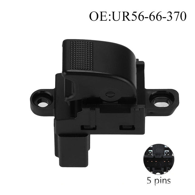 Power Window Switch UR56-66-370 / UR56-66 Compatible with Mazda vehicles Single Button