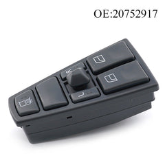 Power Window Switch 20752917 / 2075291724V, Compatible with Volvo