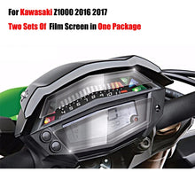 Dashboard Screen Protector Film Compatible with Kawasaki Z1000 2014-2023 Clear Anti-Scratch 2PCS