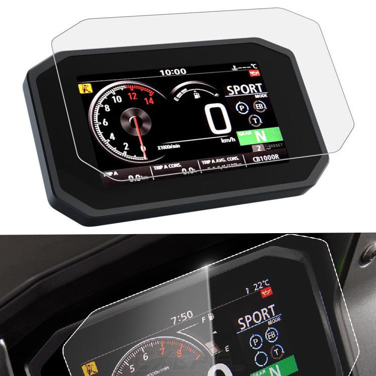 Dashboard Hydrogel Screen Protector Compatible with Honda X-ADV CB1000R Forza 750 Clear Anti-Scratch 2PCS