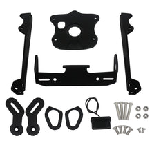 Short Tail License Plate Holder with LED Light Compatible with Yamaha MT-09 MT-09 SP 2021-2022 Fender Eliminator Bracket