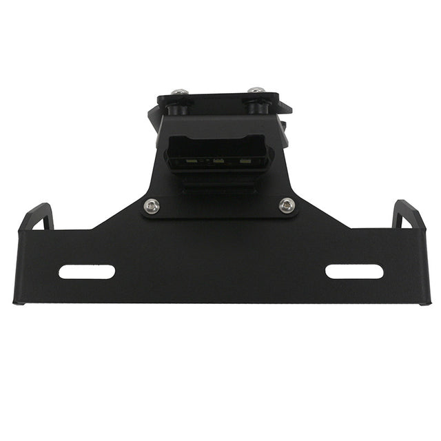 Short Tail License Plate Holder with LED Light Compatible with Kawasaki Z900 2017-2022 Rear Fender Eliminator Bracket