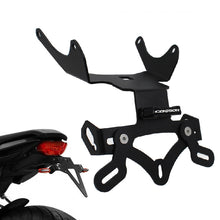 Short Tail License Plate Holder with LED Light Compatible with Honda CB650R CBR650R 2021-2023 Aluminum Fender Eliminator Bracket