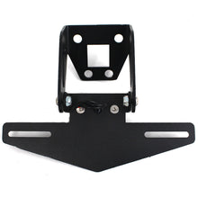 Short Tail License Plate Holder Compatible with Kawasaki Ninja 500 Z500 Rear Fender Eliminator Bracket
