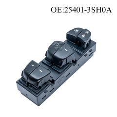 Power Window Switch 25401-3SH0A / 25401-3TA5A, Compatible with Nissan