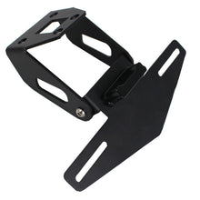 Short Tail License Plate Holder Compatible with Kawasaki Ninja 500 Z500 Rear Fender Eliminator Bracket