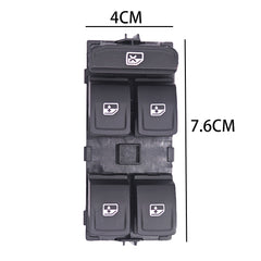 Power Window Switch 5E0959857E, Compatible with Volkswagen, Skoda