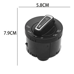 Headlight Switch 5GG941431D / 2013-17, Compatible with Volkswagen, Golf, 2013-17