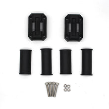 Universal Motorcycle Crash Bar Engine Guard Protector Blocks 22mm 25mm 28mm Nylon Frame Slider Black
