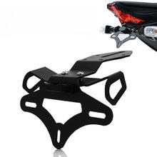 Rear License Plate Holder with LED Light Compatible with Kawasaki Ninja ZX-10R / ZX-10RR 2016-2021 Fender Eliminator Kit