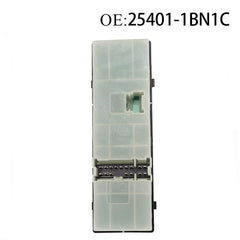 Power Window Switch 25401-1BN1C / 1BN1C, Compatible with Nissan (Left / Driver Side)