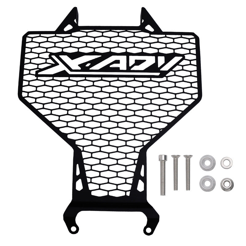 Radiator Grill Guard Compatible with Honda X-ADV750 2021-2022 Aluminum Mesh Radiator Protector Black