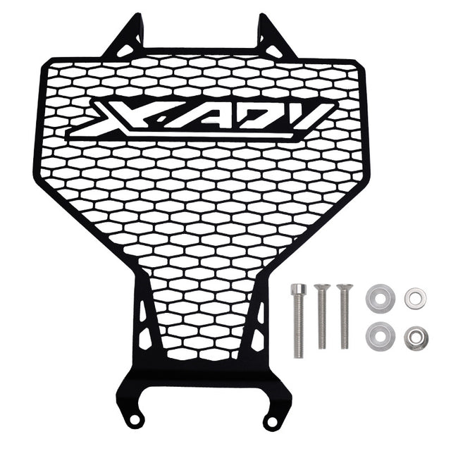 Radiator Grill Guard Compatible with Honda X-ADV750 2021-2022 Aluminum Mesh Radiator Protector Black