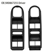 5K0867255 Driver Side Power Window Switch Panel Bezel Compatible with Volkswagen Golf 6 MK6