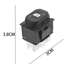 Automotive Switch 6552.KT / 6552KT96, Compatible with Citroen, 1996-2011