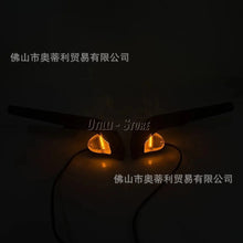 LED Winglet Rearview Mirrors with Turn Signals Compatible with Yamaha YZF-R6 R7 2025