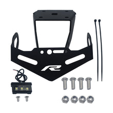 Short Tail License Plate Holder with Light Compatible with Yamaha YZF-R15 V3 2017-2020 CNC Aluminum Fender Eliminator Bracket