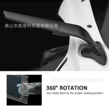 LED Winglet Rearview Mirrors with Turn Signals Compatible with Yamaha YZF-R6 R7 2025