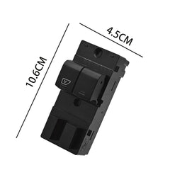 Power Window Switch 25401-JX00A / 09-2015, Compatible with Nissan (For Right-Hand Drive)