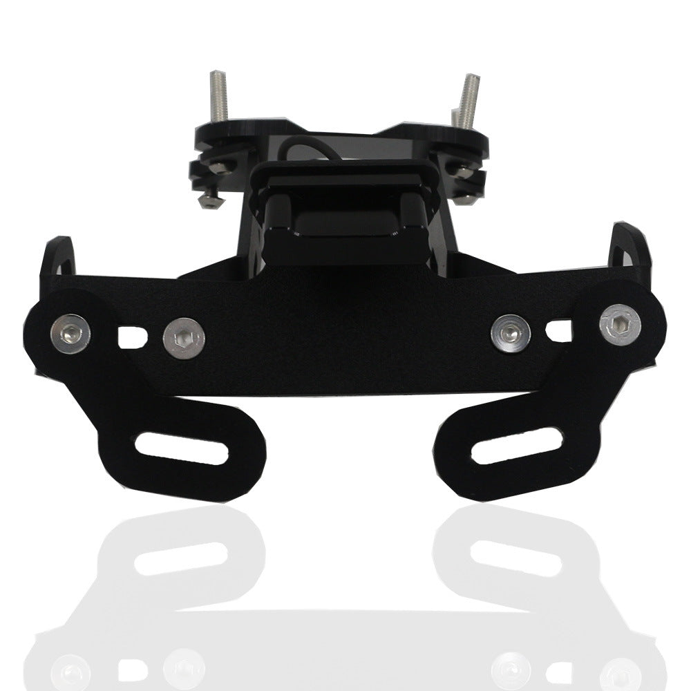 Short Tail License Plate Holder with LED Light Compatible with Yamaha MT-09 MT-09 SP 2021-2022 Fender Eliminator Bracket