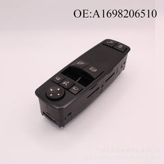 Power Window Switch A1698206510, Compatible with Mercedes-Benz (Left / Driver Side)