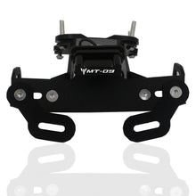 Short Tail License Plate Holder with LED Light Compatible with Yamaha MT-09 MT-09 SP 2021-2022 Fender Eliminator Bracket