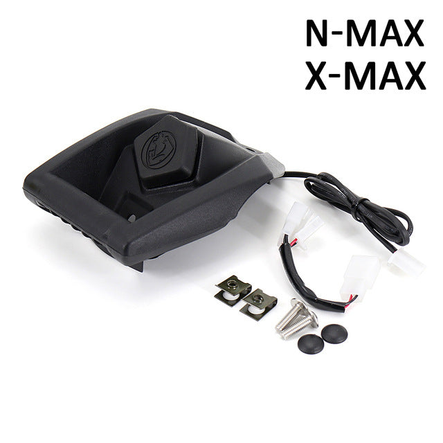 Phone Navigation Mount with USB Charger Compatible with Yamaha NMAX125 XMAX125 XMAX300