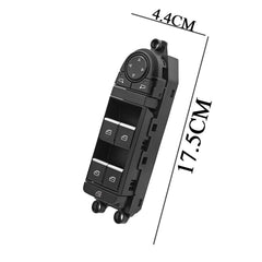 Power Window Switch BELG-66-350 / 350203, Compatible with Mazda 3 (Rear)