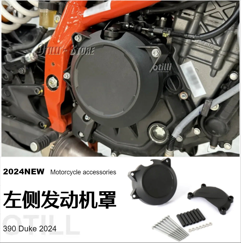 Engine Skid Plate Guard Compatible with 390 Duke 2024