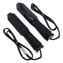 Front Rear LED Turn Signal Lights Compatible with Kawasaki Versys 650 1000 ZX-6R ZX-10R ER-6N Z1000 Smoke Clear
