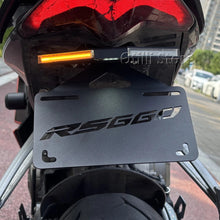 Short Tail License Plate Holder with LED Light Compatible with Aprilia RS660 RSV4