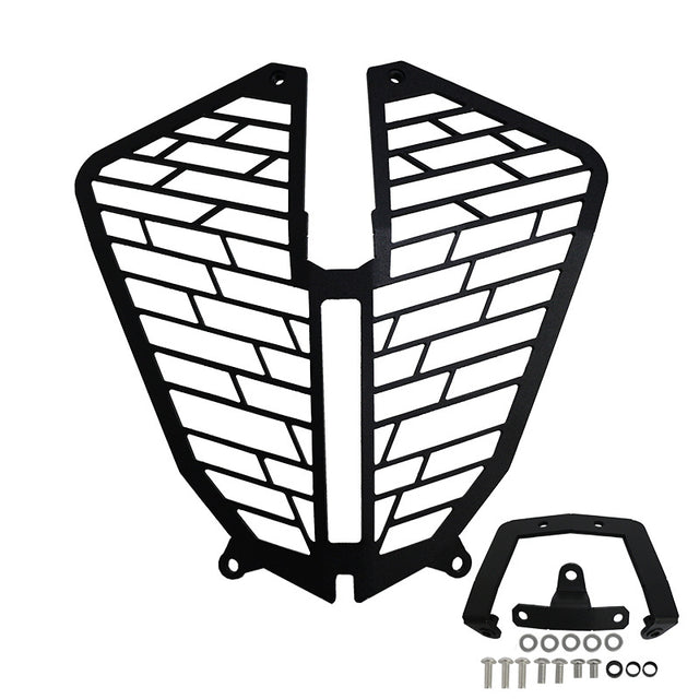 Headlight Guard Cover Compatible with KTM 390 790 890 Adventure R Aluminum Alloy Front Lamp Protector