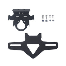 Adjustable Short Tail License Plate Holder Compatible with QJMotor Sai 600 SRK600 Fender Eliminator Bracket No-Drill Install