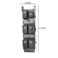 Power Window Switch 93570-1D1013W / 1D1013W, Compatible with Kia, 2007-2012