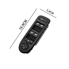 Power Window Switch 96666289ZE / 208308, Compatible with Peugeot