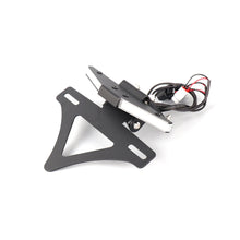 Short Tail License Plate Holder with LED Light Compatible with Kawasaki Ninja 636 ZX-6R 2024-2025