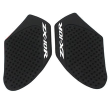 Fuel Tank Side Knee Grip Pads Compatible with Kawasaki ZX-10R 2011-2019 Black Anti-Slip Tank Protector