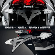 Short Tail License Plate Holder with LED Light Compatible with Aprilia RS660/Tuono660/RSV4