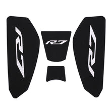 Fuel Tank Side Knee Grip Pads Compatible with Yamaha YZF-R7 2021-2022 Black Rubber Anti-Slip Tank Protector 4PCS