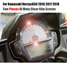 Dashboard Hydrogel Screen Protector Compatible with Kawasaki KLE650 Versys 650 Clear Anti-Scratch 2PCS