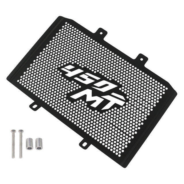 Radiator Grill Guard Compatible with CFMOTO 450MT Aluminum Alloy Radiator Protector Mesh Cover